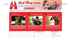 Desktop Screenshot of anhhuystudio.com